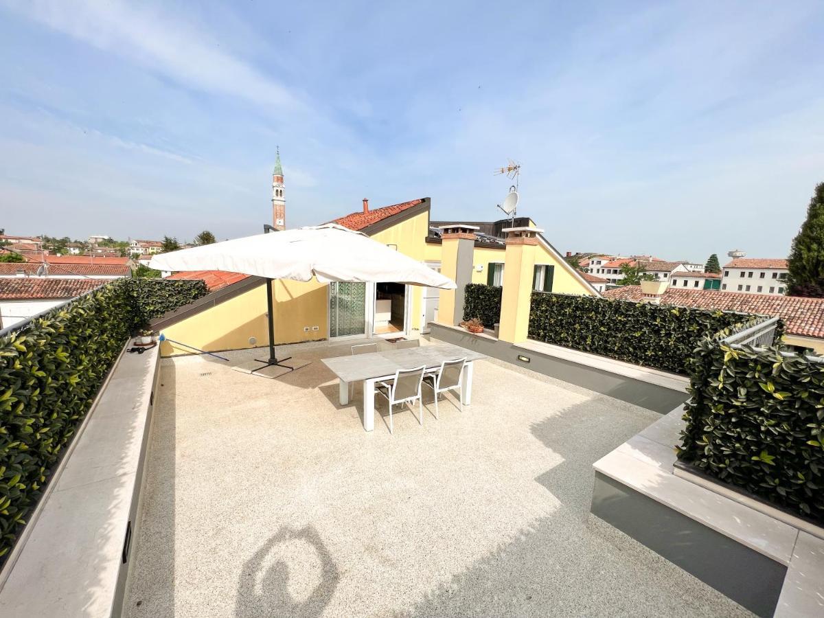 Erman House Mansarda Sulla Riviera Del Brenta Venezia Apartment Dolo Bagian luar foto